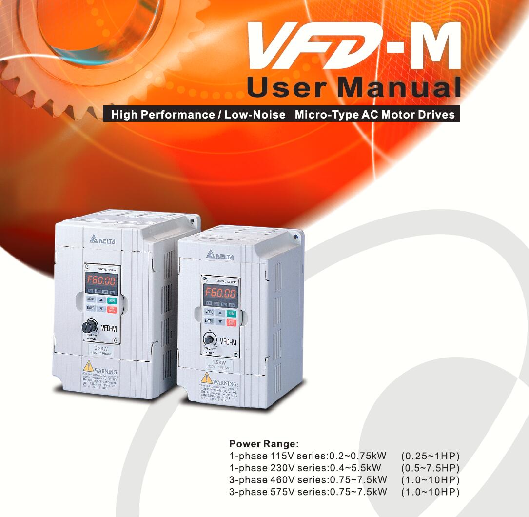 VFD055m43b Special Transformer Governor for Grain Machinery